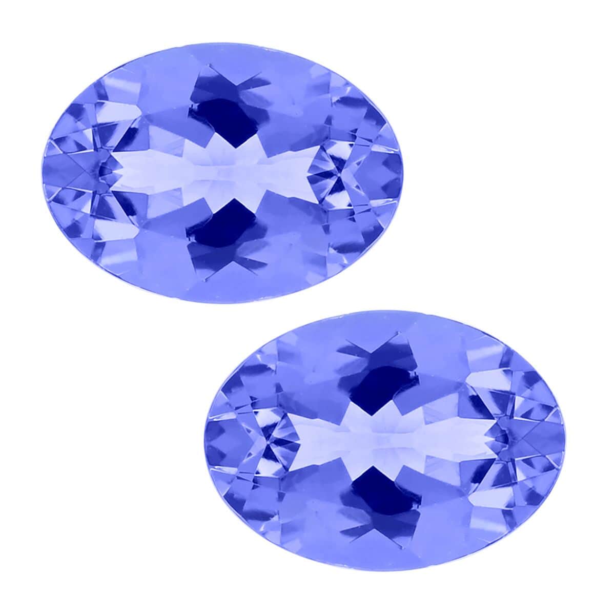 AAAA Tanzanite Set of 2 (Ovl 7x5 mm) 1.50 ctw image number 0