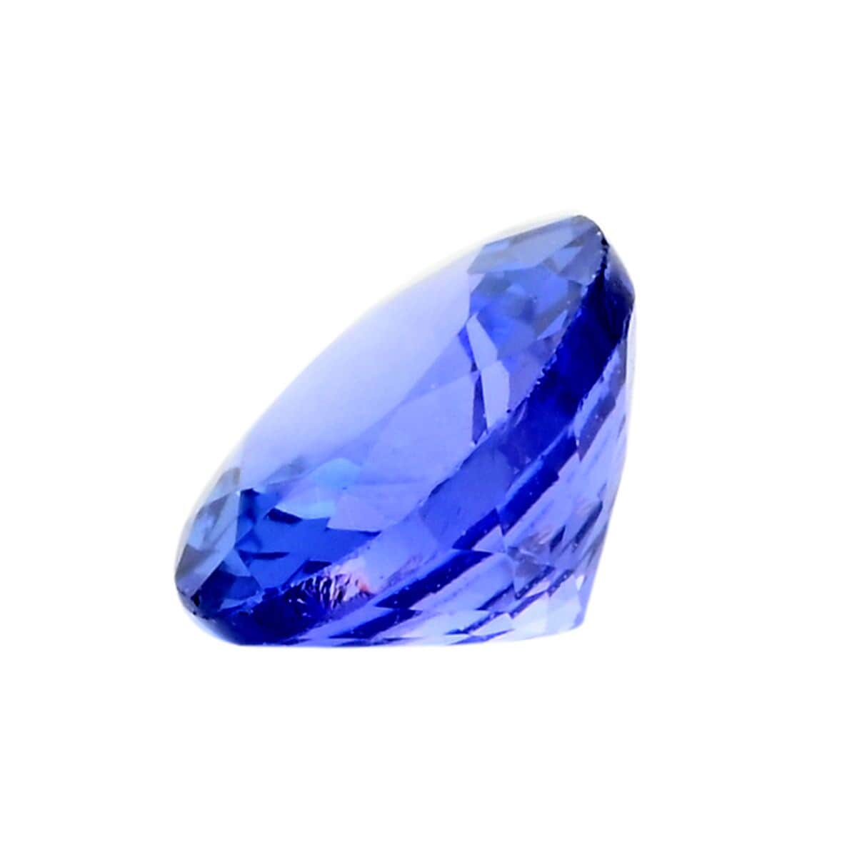 AAAA Tanzanite Set of 2 (Rnd 5.5 mm) 1.50 ctw image number 1