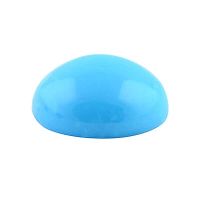 AAAA Sleeping Beauty Turquoise (Rnd 7 mm) 10.00 ctw Loose Gemstone