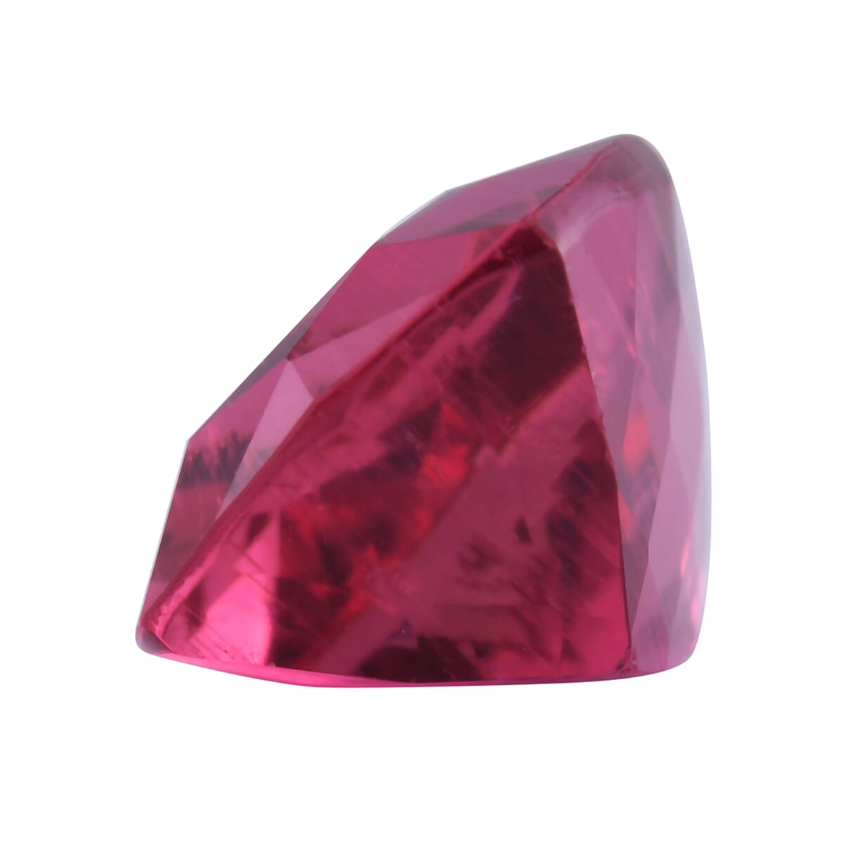 Certified & Appraised AAAA Ouro Fino Rubellite (Cush Free Size) 3.00 ctw image number 1