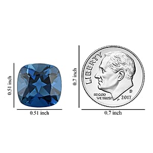AAAA London Blue Topaz (Cush 13 mm) 10.00 ctw
