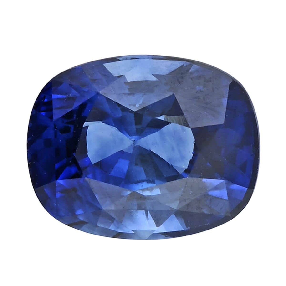 Certified & Appraised AAAA Ceylon Blue Sapphire (Cush Free Size) 3.00 ctw image number 0