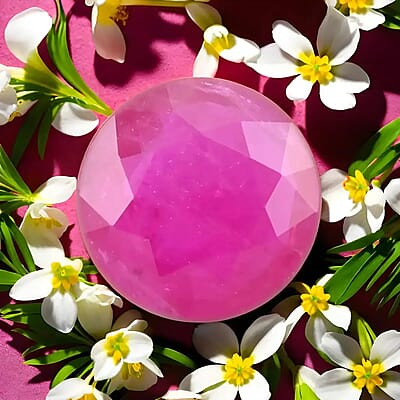 AAA Montepuez Ruby (Rnd 6.5 mm) 1.20 ctw