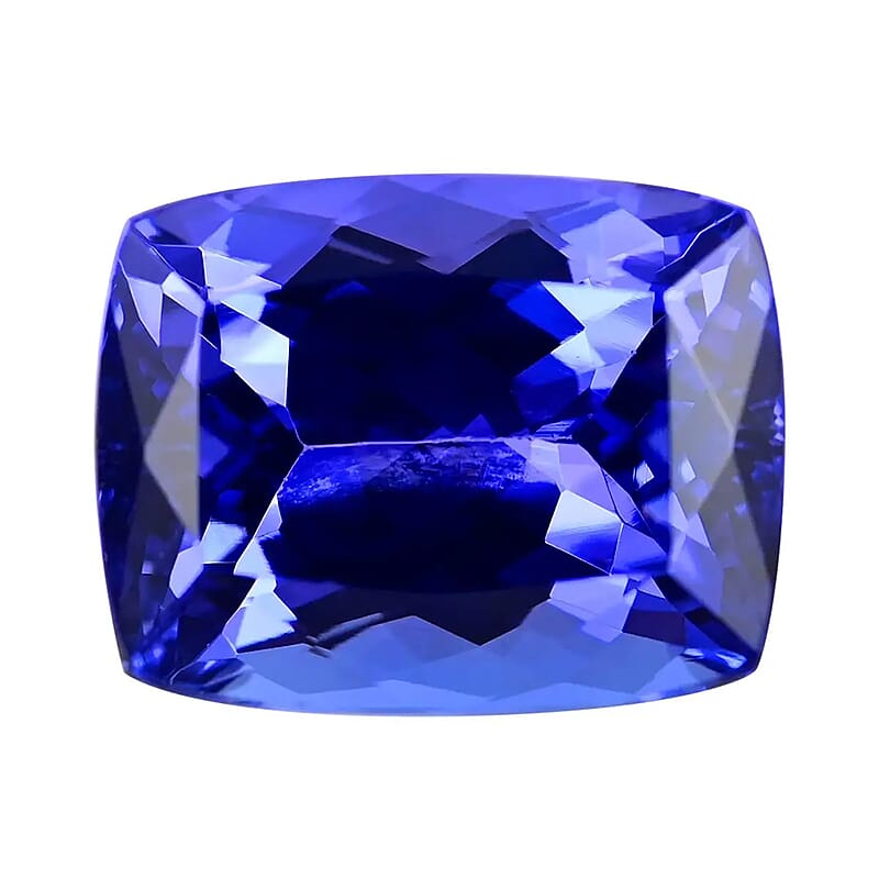 Last Chance AAAA Tanzanite (Cush 7x5 mm) 1.00 ctw