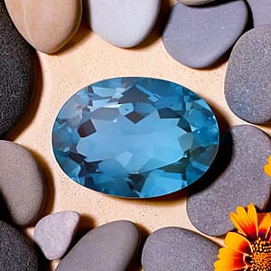 AAAA London Blue Topaz (Ovl 16x12 mm) 11.50 ctw