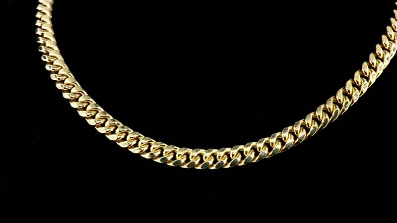 10K Yellow Gold 8.64mm Miami Cuban Necklace 22 Inches 46.60 Grams