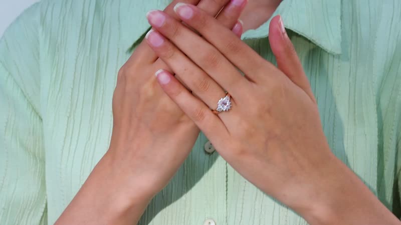 Premium Pink Morganite, Moissanite Sunburst Ring in 18K Vermeil RG Over Sterling Silver (Size 10.0) 1.15 ctw