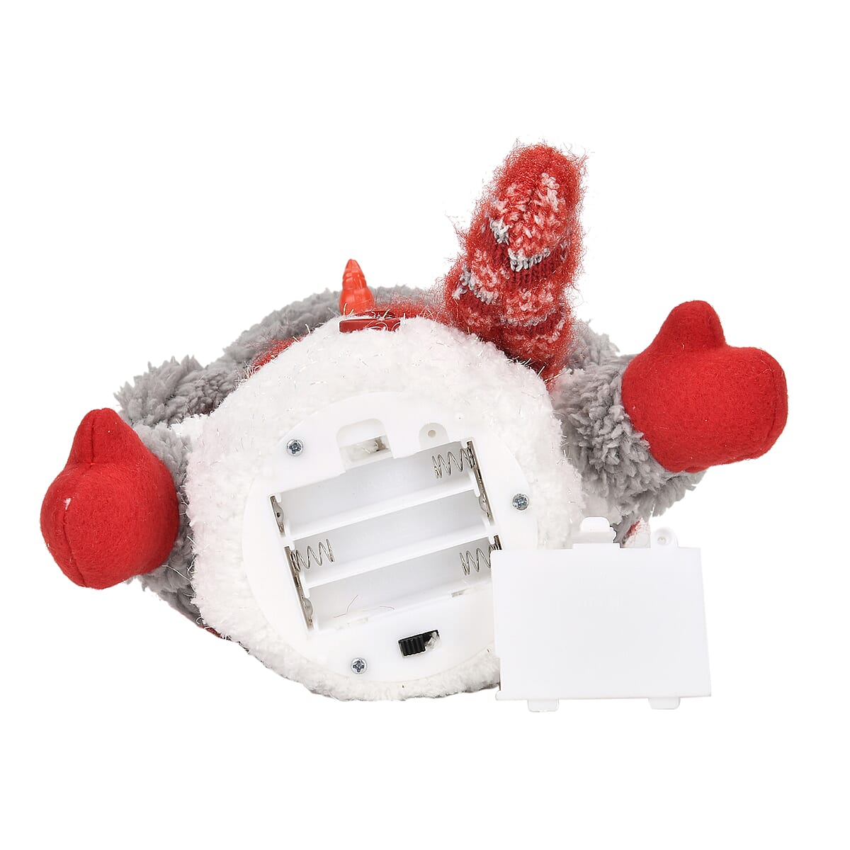 Christmas D&eacute;cor Lighted Snowman Plush Doll (4.33x2.8x5.9) (3xAAA Battery Not Included) image number 5