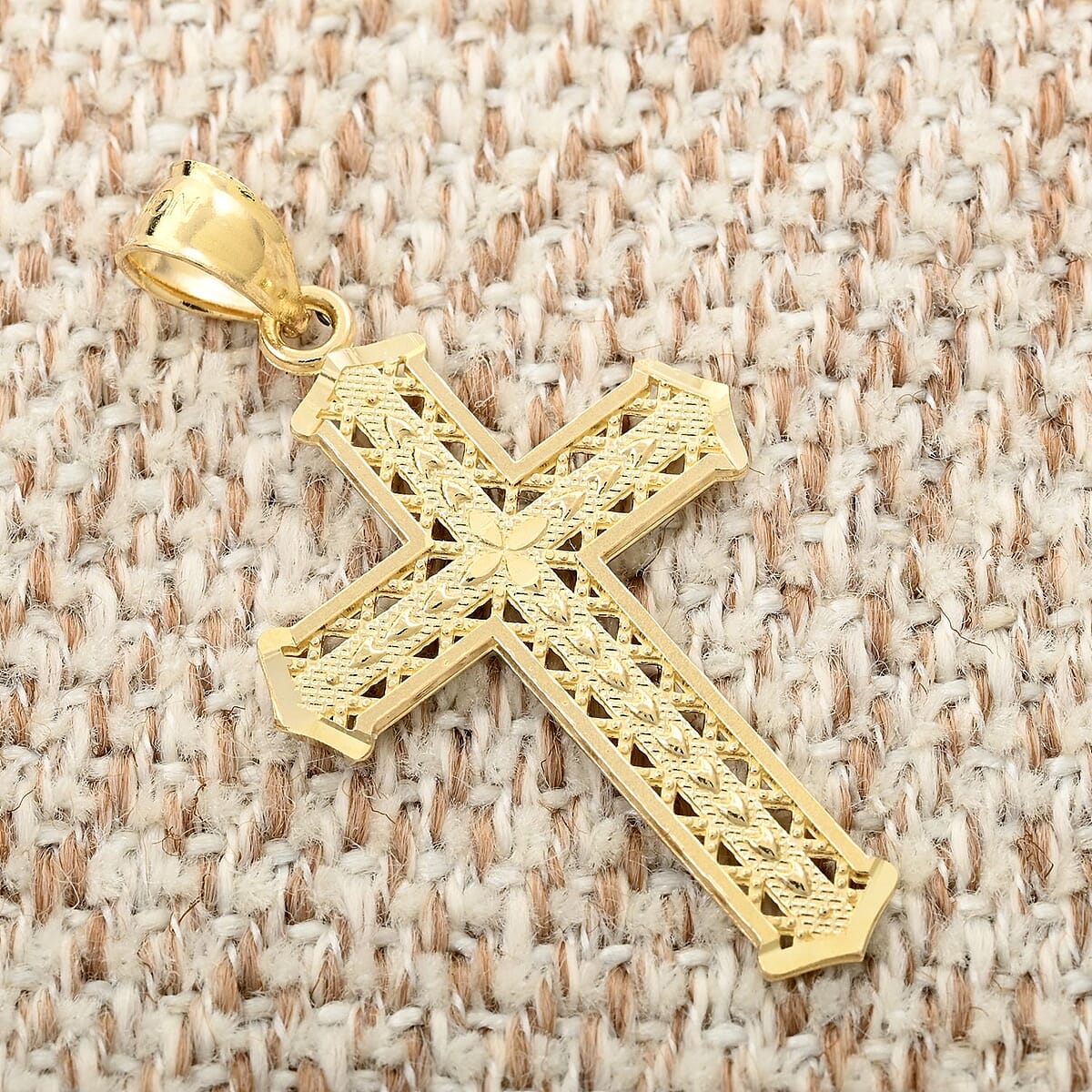 10K Yellow Gold Pendant without Chain 1.25 Grams image number 1