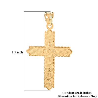 10K Yellow Gold Pendant 1.30 Grams