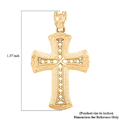 10K Yellow Gold Pendant 1.15 Grams