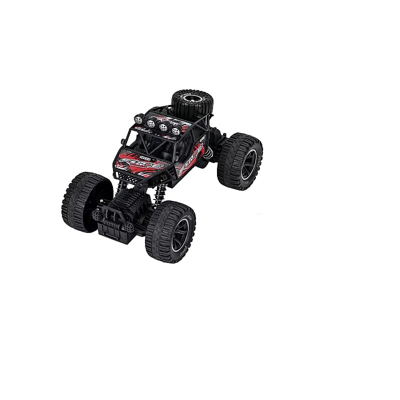 Climbing Car with Front Light & Rechargeable Battery -Red