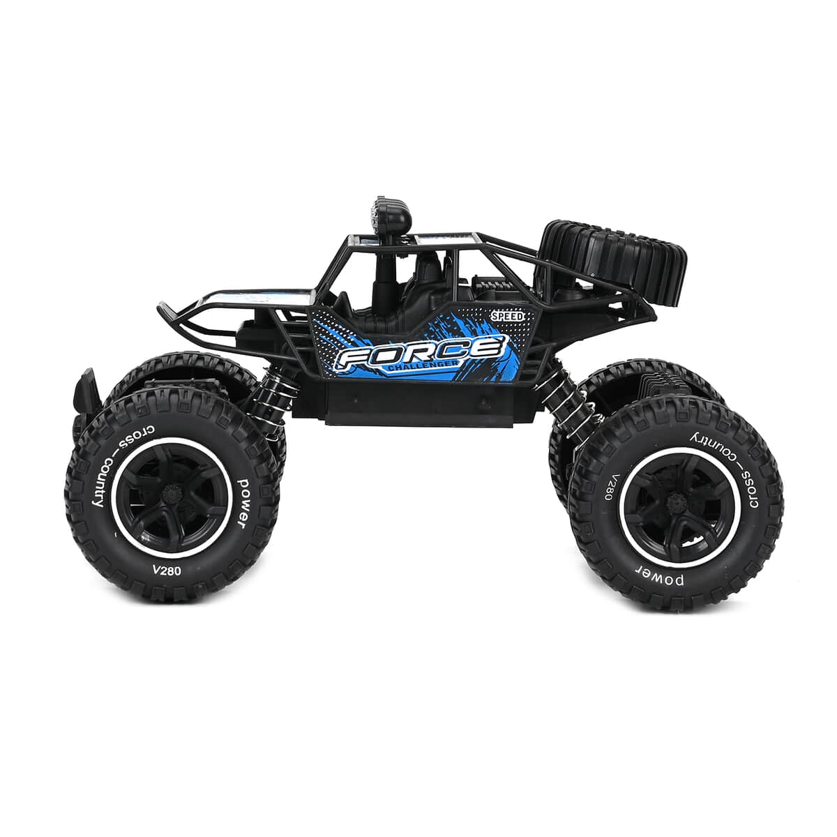 Climbing Car with Front Light & Rechargeable Battery - Blue image number 2