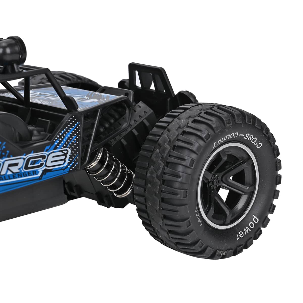 Climbing Car with Front Light & Rechargeable Battery - Blue image number 3