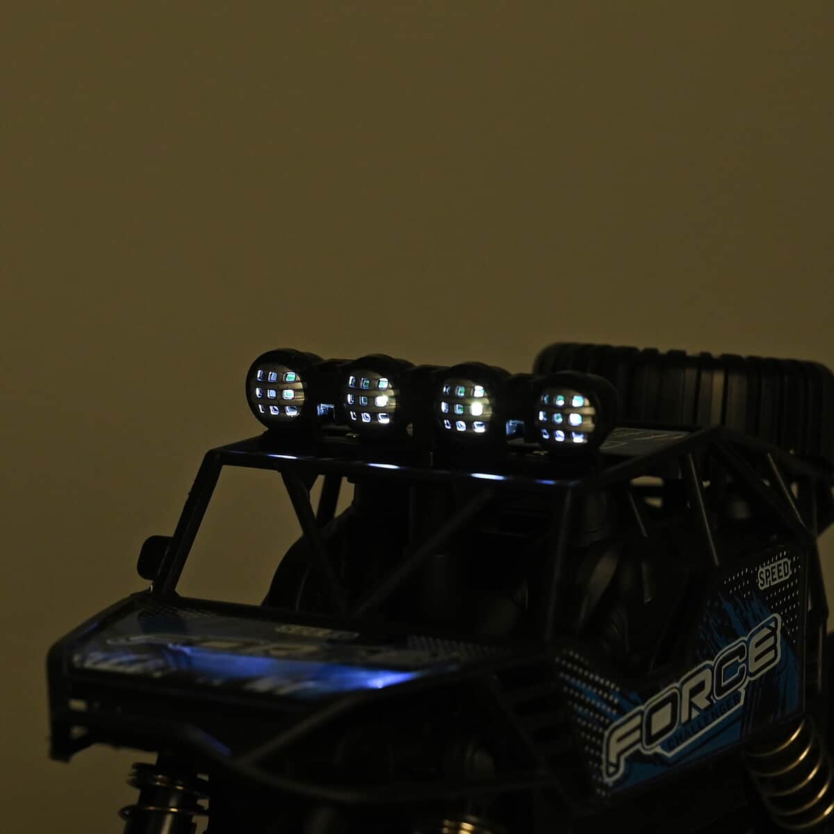 Climbing Car with Front Light & Rechargeable Battery - Blue image number 4