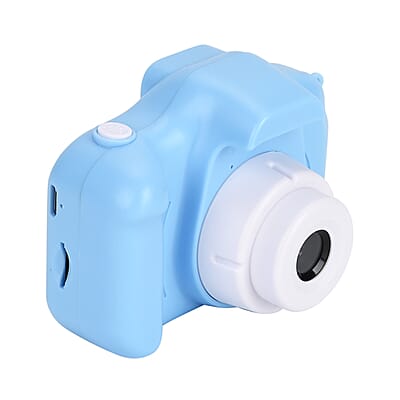 2 Inches Screen Camera Toy - Blue (Video, Game, 800W Pixels (5.2x3.0x2.1)
