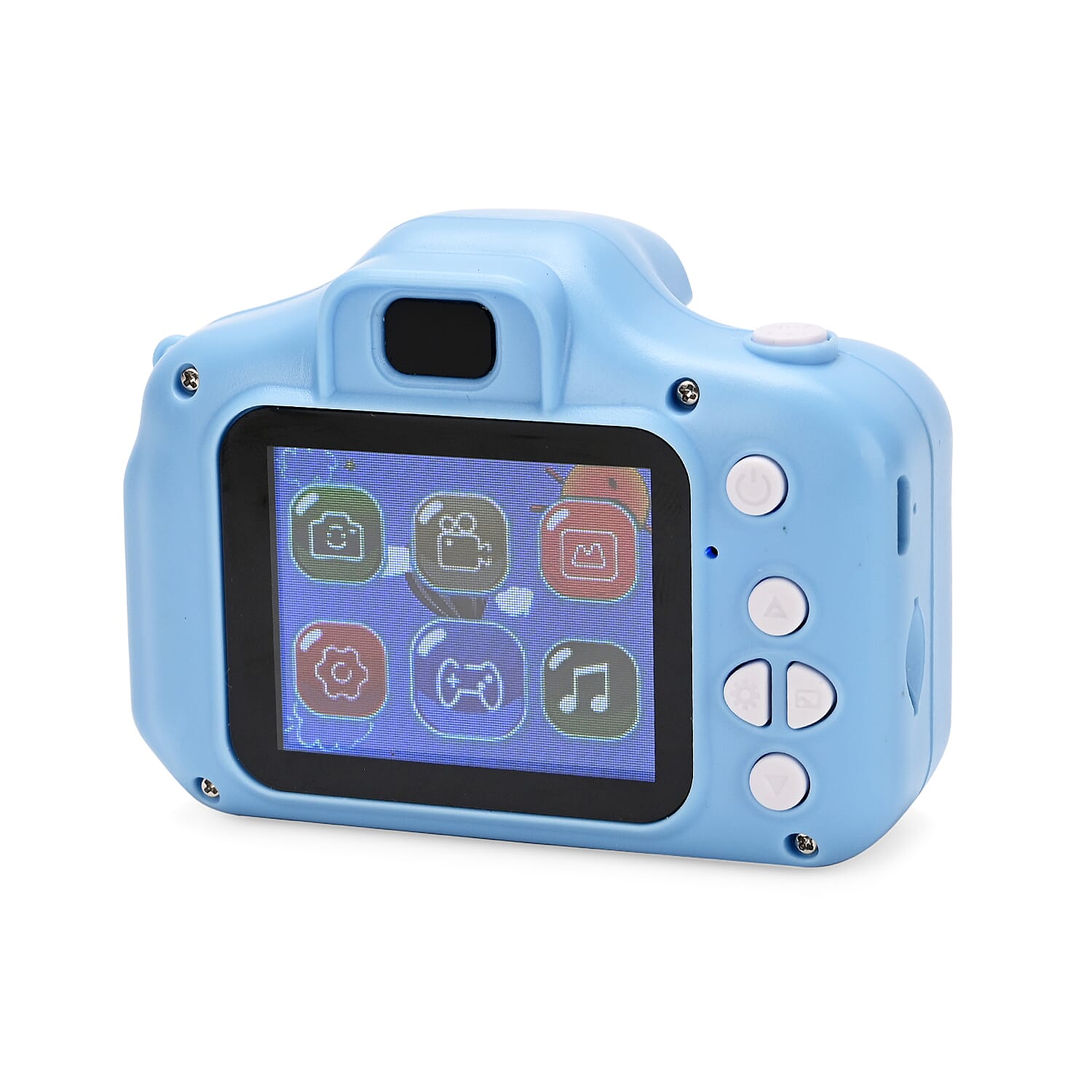 2 Inches Screen Camera Toy - Blue (Video, Game, 800W Pixels (5.2x3.0x2.1)