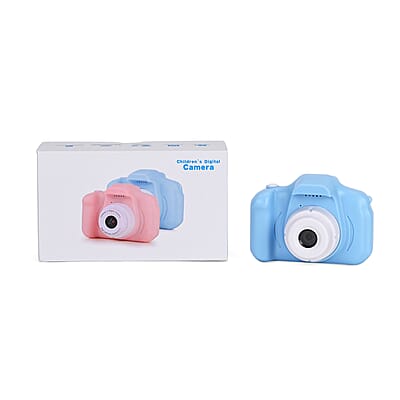 2 Inches Screen Camera Toy - Blue (Video, Game, 800W Pixels (5.2x3.0x2.1)
