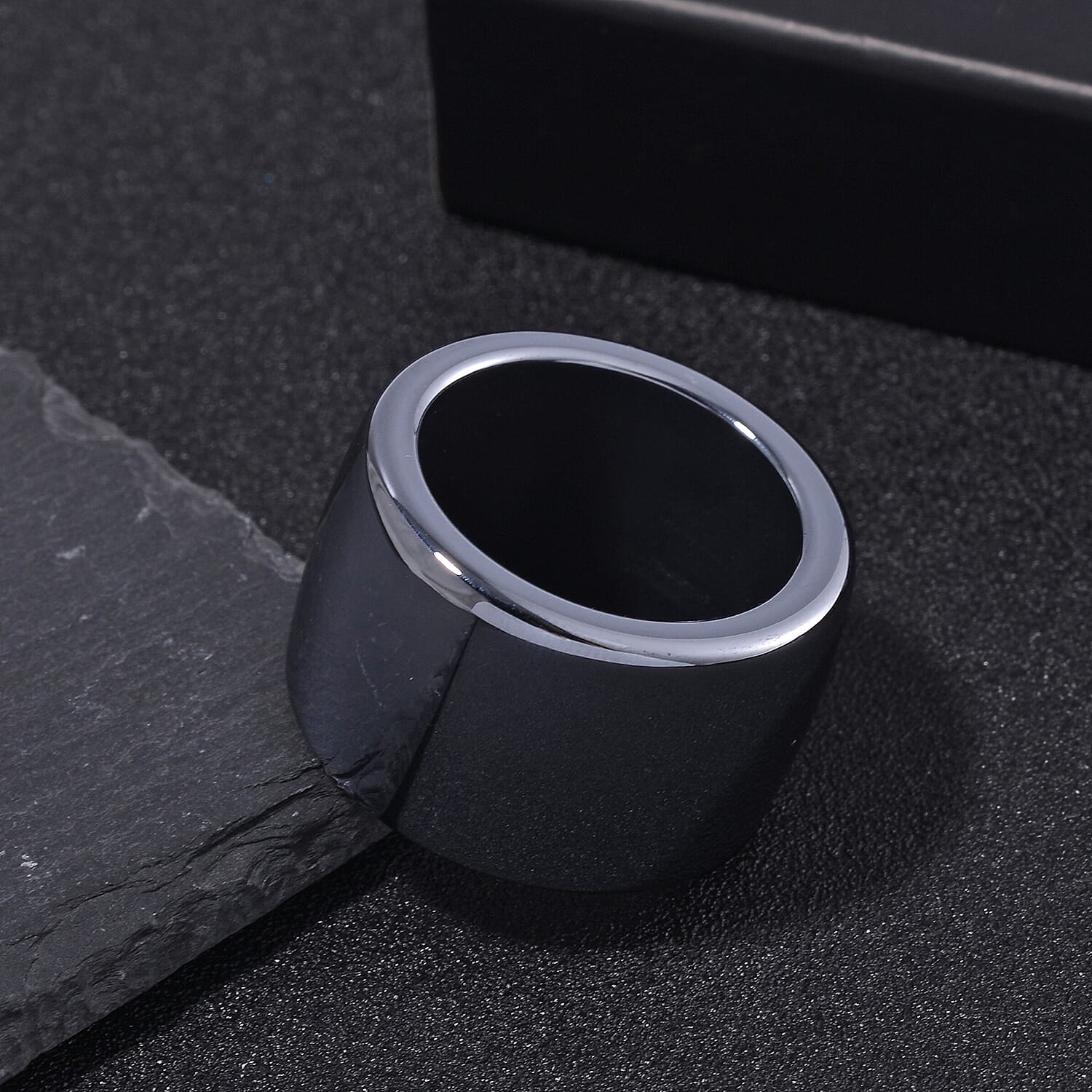 Terahertz 20mm Men's Ring (Size 10) 80.00 ctw