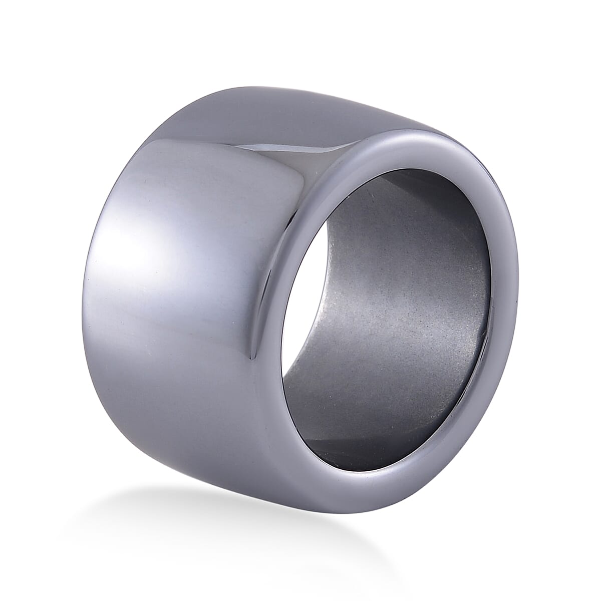 Terahertz 20mm Men's Ring (Size 10) 80.00 ctw
