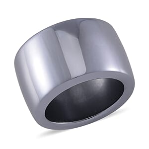 Terahertz 20mm Men's Ring (Size 12) 80.00 ctw