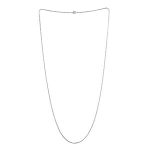 Box Necklace 30 Inches in Stainless Steel 13.90 Grams