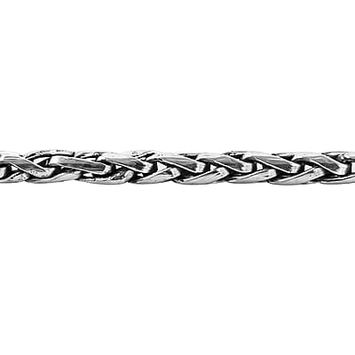Bali Legacy Sterling Silver Woven Necklace 30 Inches 26.15 Grams
