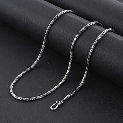 Bali Legacy Sterling Silver Tulang Naga Necklace 22 Inches 17.70 Grams 