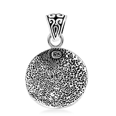 Bali Legacy Sterling Silver Moon Pendant without Chain 4.20 Grams