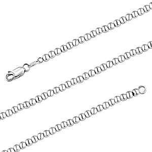 Sterling Silver Beaded Necklace 18 Inches 15.80 Grams