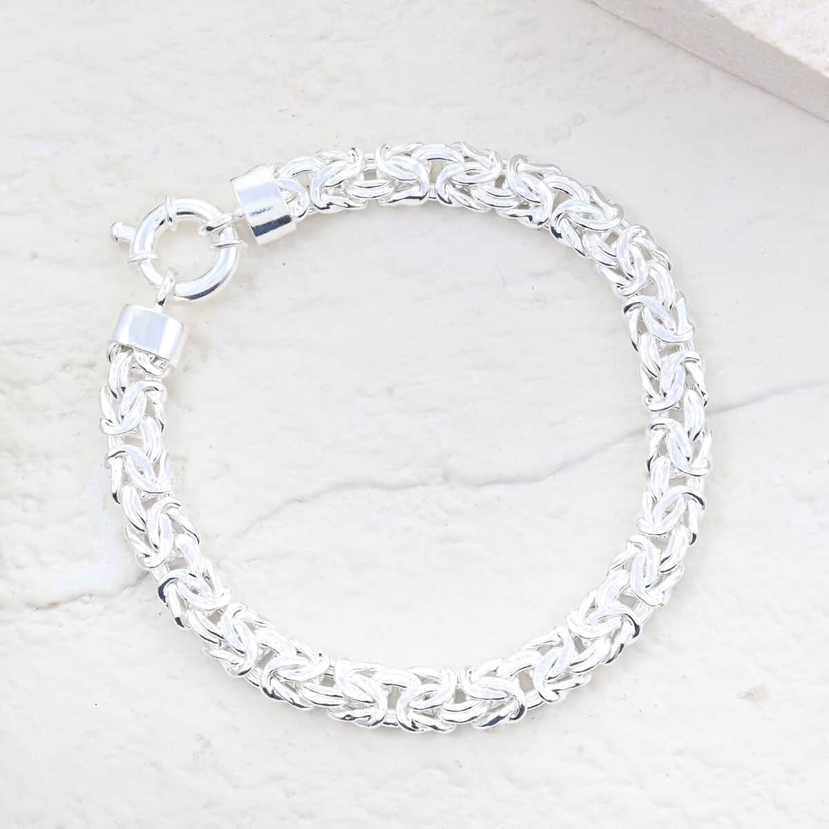 Sterling Silver Bracelet (7.50 In) 14 Grams image number 1