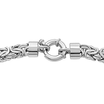 Byzantine Bracelet in Sterling Silver (7.50 In) 14.90 Grams