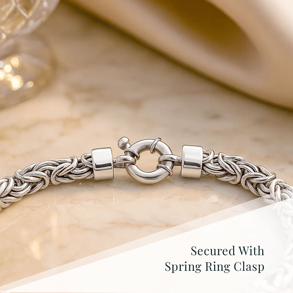 Oxidized Over Sterling Silver Bracelet (7.50 In) 14 Grams image number 3