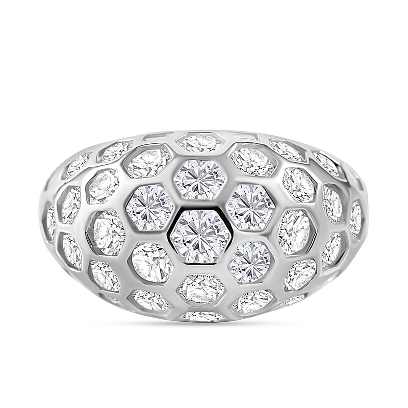 Simulated Diamond Ring (Size 6.5)