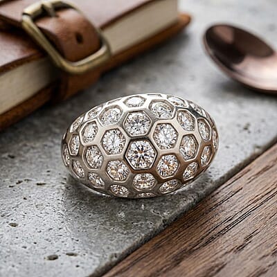 Simulated Diamond Ring (Size 6.5)