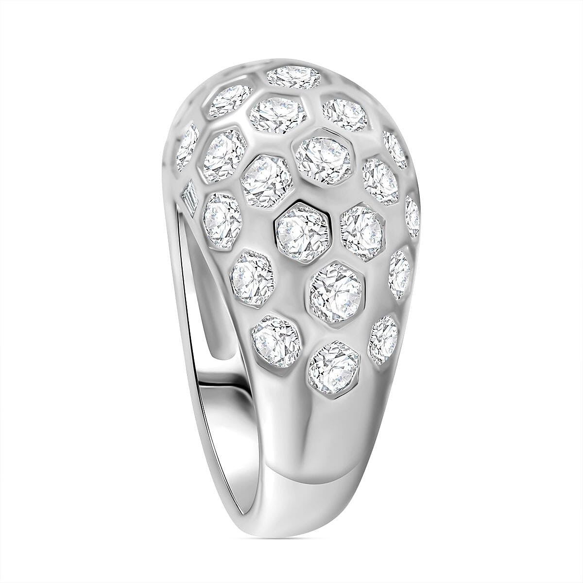Simulated Diamond Ring (Size 6.5)