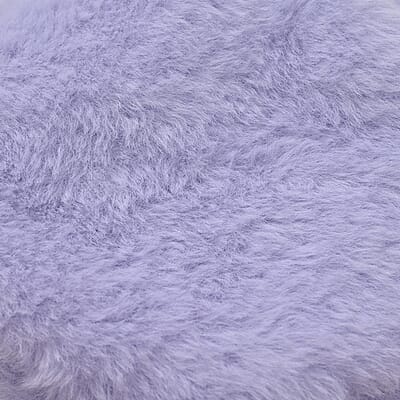Set of 2 Purple Cheetah Printed Faux Fur Bucket Hats - One Size Fits Most