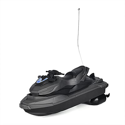 27MHZ 4 Channels R/C Boat Toy - Black (3AA Batteries Not Included)