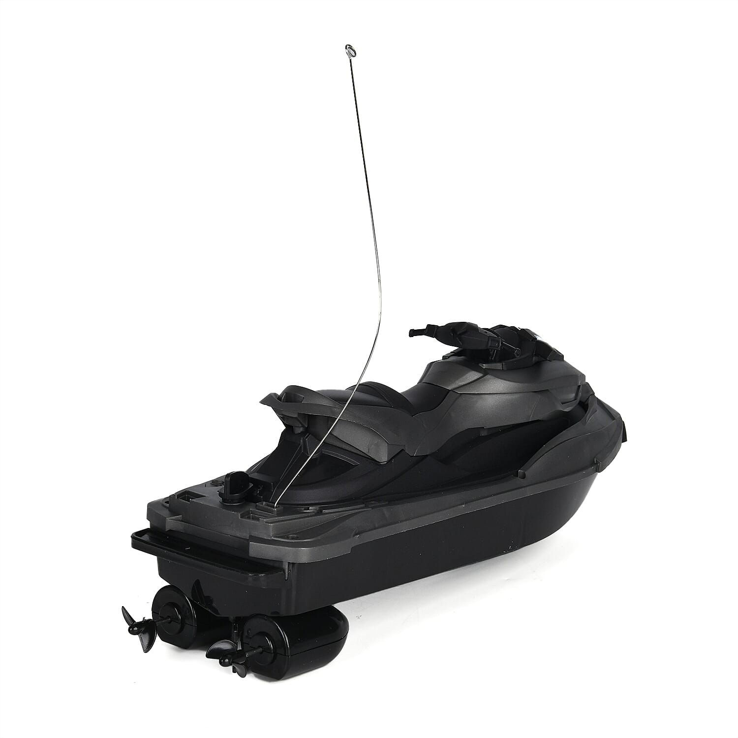 27MHZ 4 Channels R/C Boat Toy - Black (3AA Batteries Not Included)