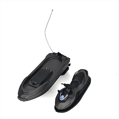 27MHZ 4 Channels R/C Boat Toy - Black (3AA Batteries Not Included)