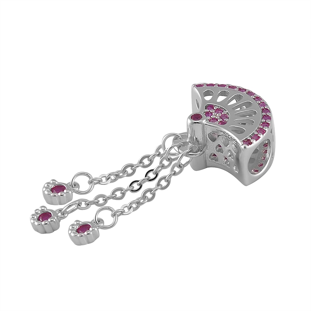 Simulated Ruby Color Diamond - Product card gallery slide 3 (9432230723839)