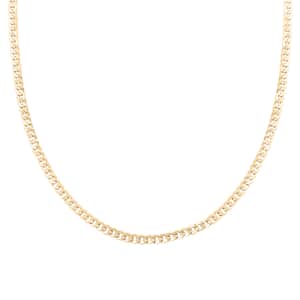 10K Yellow Gold 3.5mm Cuban Chain Necklace 22 Inches 4.20 Grams