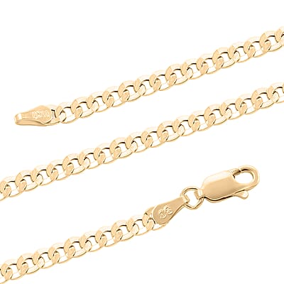 10K Yellow Gold 3.5mm Cuban Chain Necklace 22 Inches 4.20 Grams