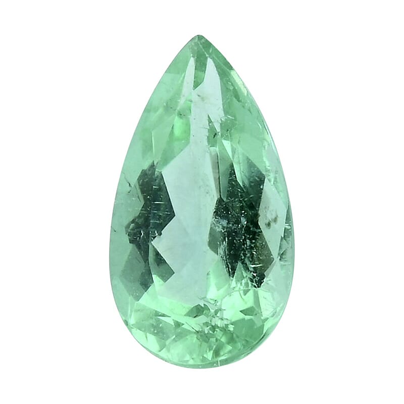 Certiified and Appraised AAAA Paraiba Tourmaline (Pear Free Size) 1.00 ctw