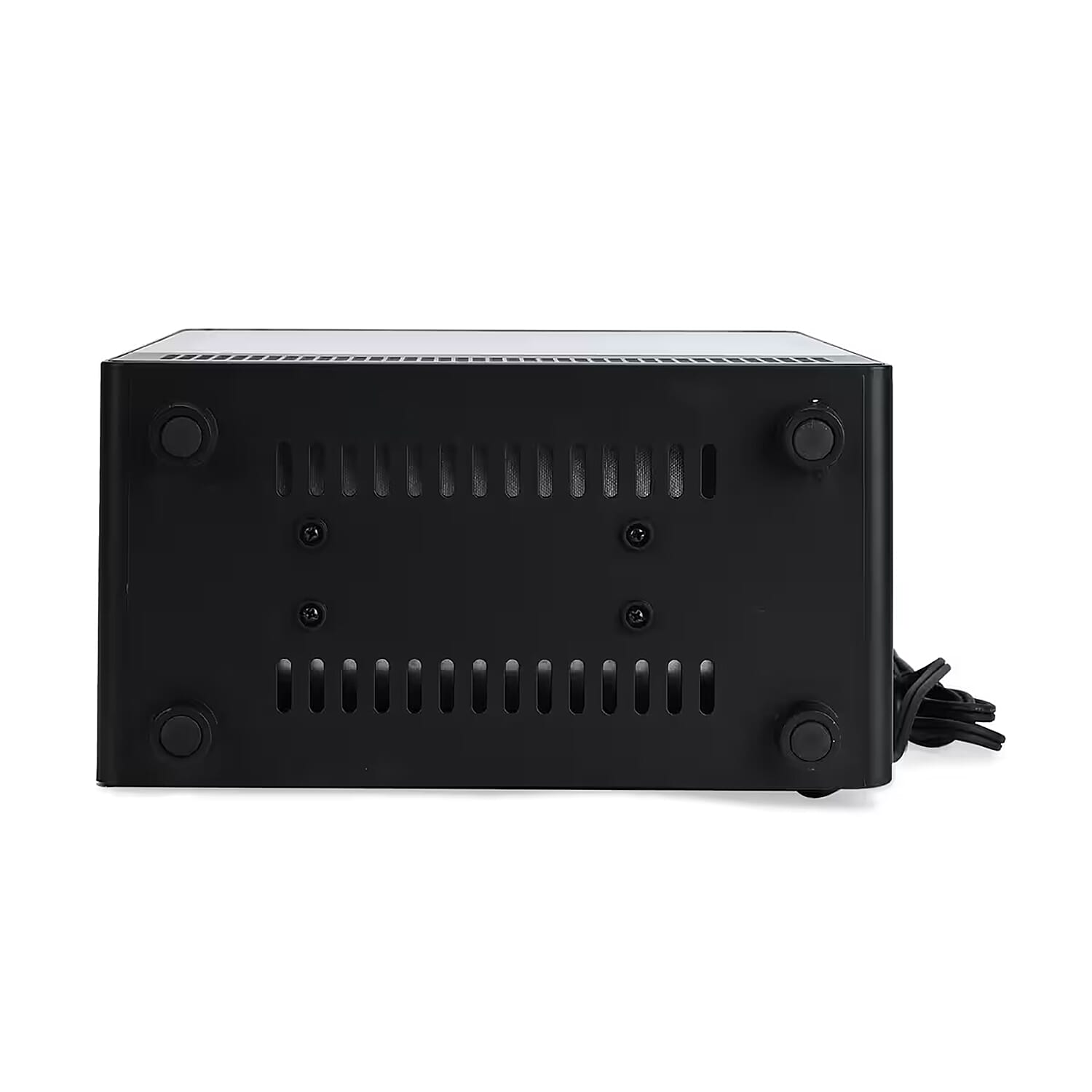 Black Electric Fireplace Stove Heater with Remote Control