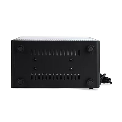 Black Electric Fireplace Stove Heater with Remote Control