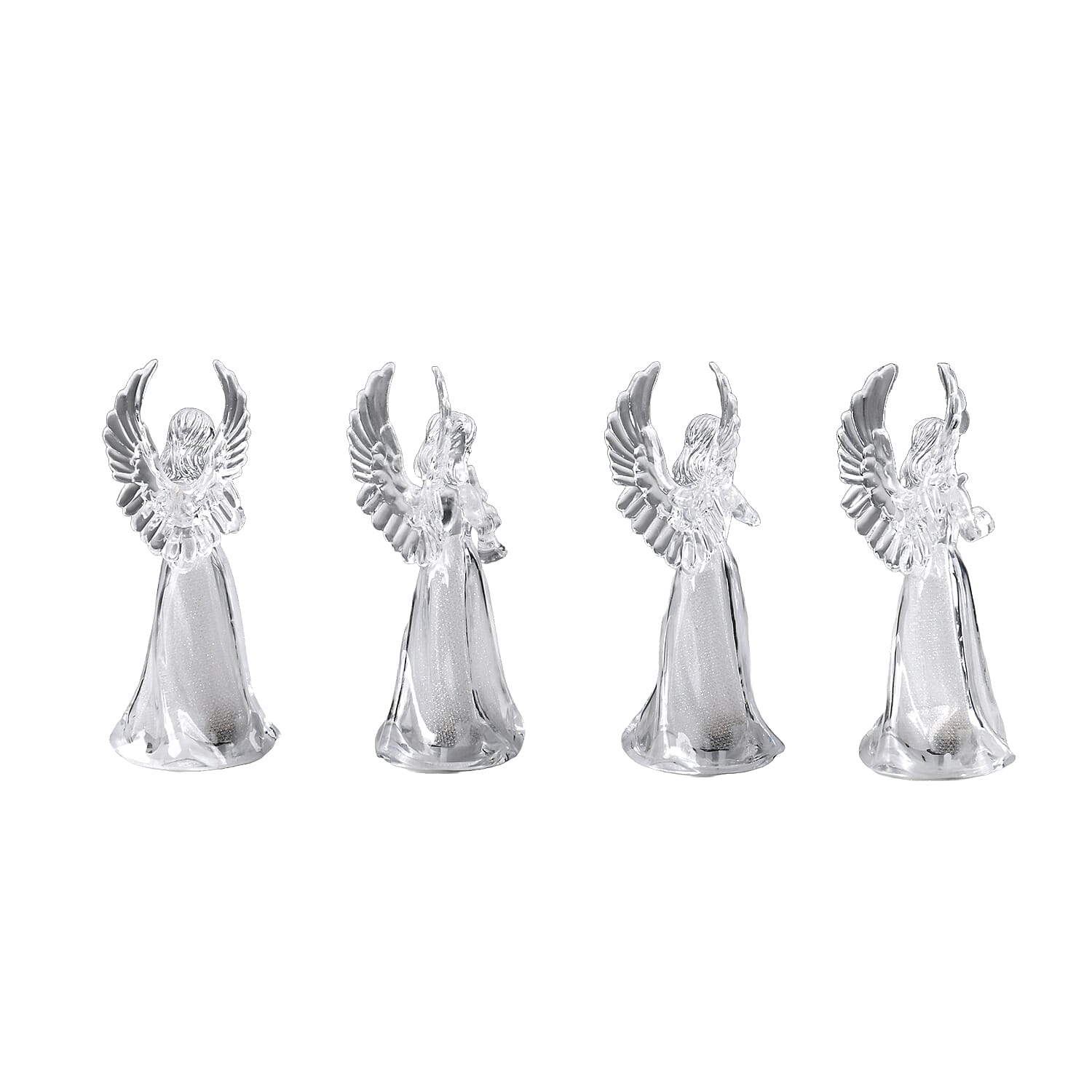 Buy Set of 4 Angel LED Light with RGB Color Changing Lights (3