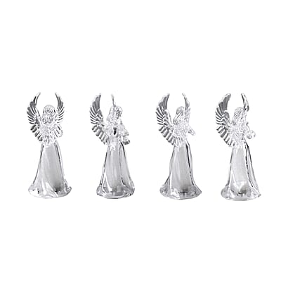 Set of 4 Angel LED Light with RGB Color Changing Lights (3*LR44 Battery included)