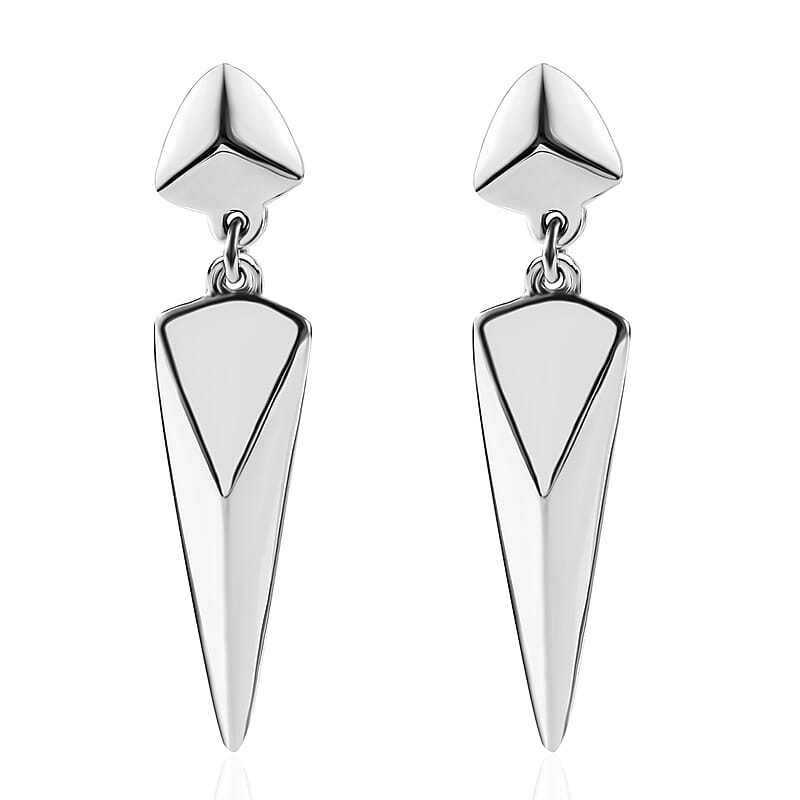 Sterling Silver Fancy Dangle Earrings 9.75 Grams