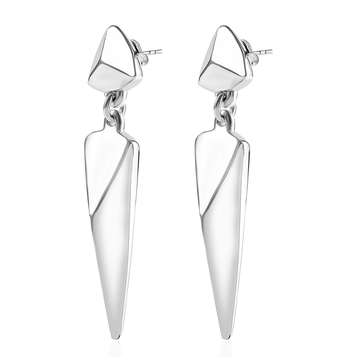 Sterling Silver Fancy Dangle Earrings 9.75 Grams